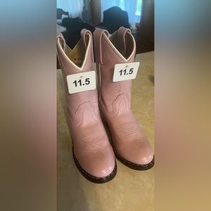 Brand new Pink kid’s cowboy boots